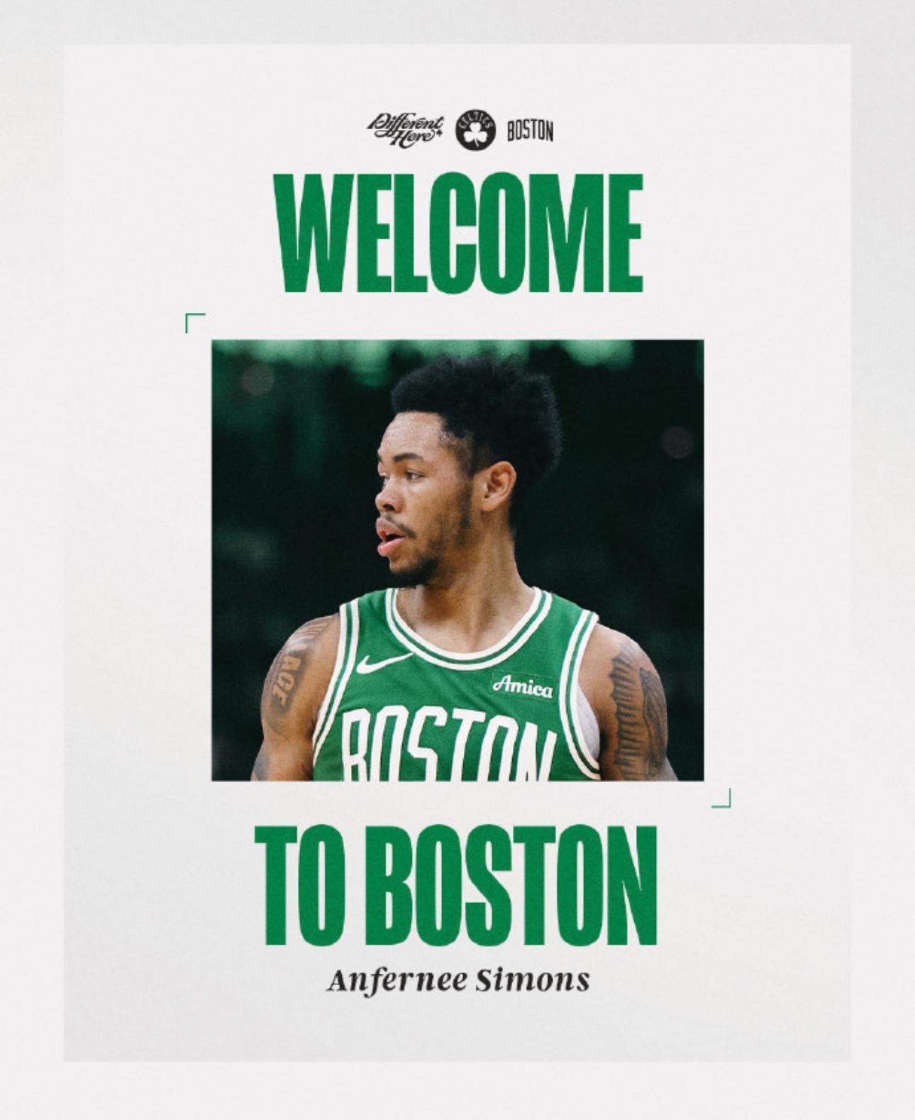 联盟高管：安芬尼·西蒙斯将成为凯尔特人得分王，他擅长得分