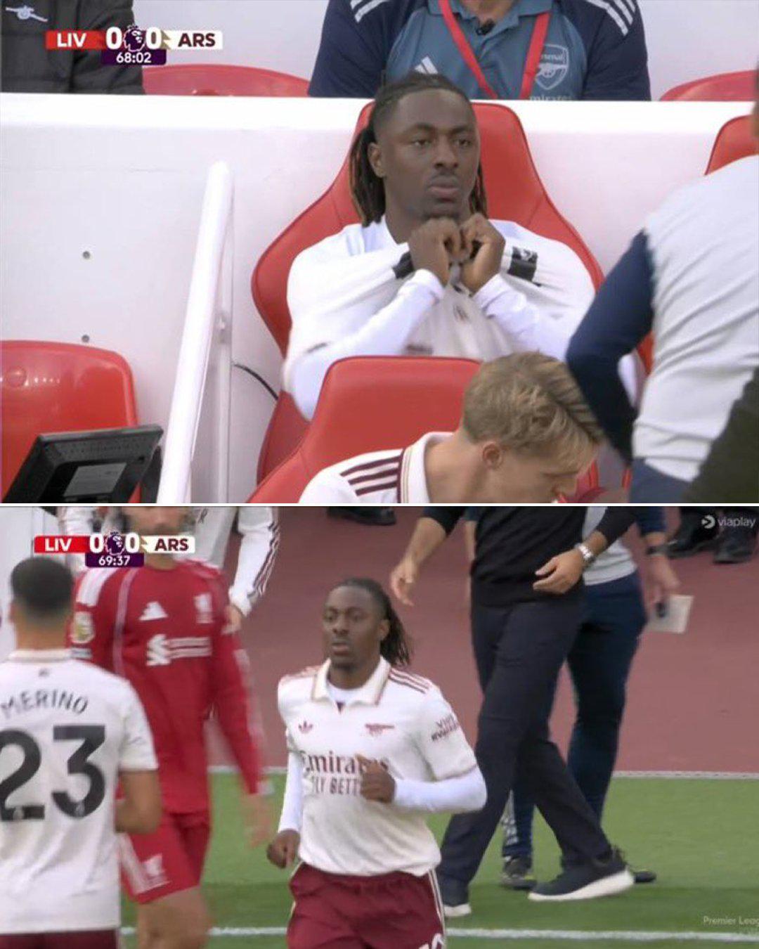 太熟悉了！埃泽上演阿森纳首秀，最近4场比赛3次对阵利物浦